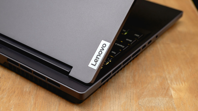 A close up of a Lenovo Legion slim.