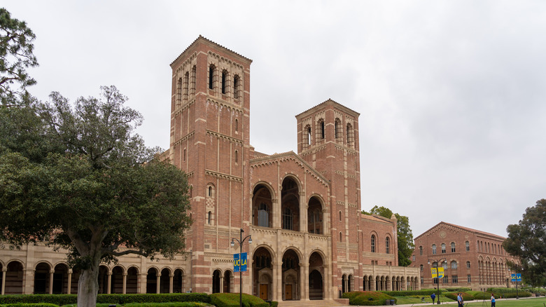 UCLA building where first internet message was sent