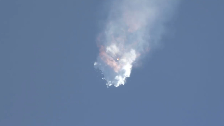 The SpaceX CRS-7 Falcon 9 rocket explodes on its way to the International Space Station.