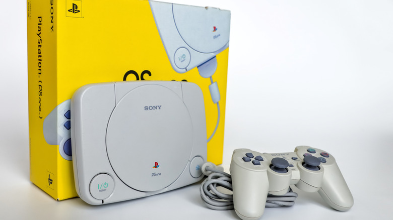 PSOne console, one of the original PlayStation 1 lineup