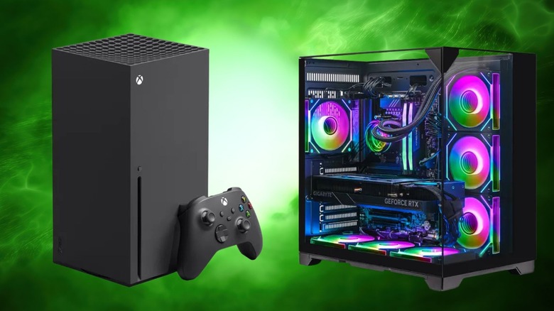 Xbox Series X and Gaming PC