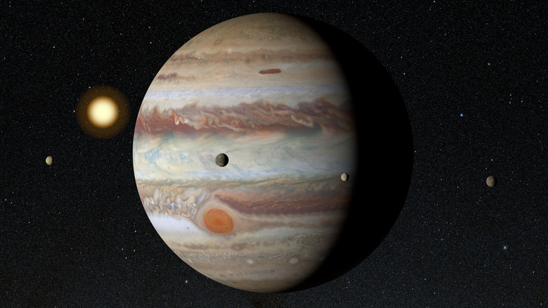 Illustration of Jupiter