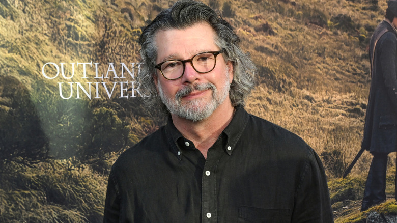 Ronald D. Moore at an Outlander event