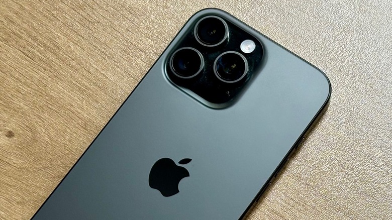 iPhone 16 Pro Max's back