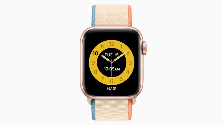 Apple Watch mockup with Schooltime on