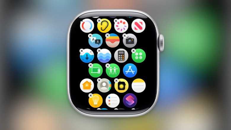 Deleting apps from the Apple Watch.