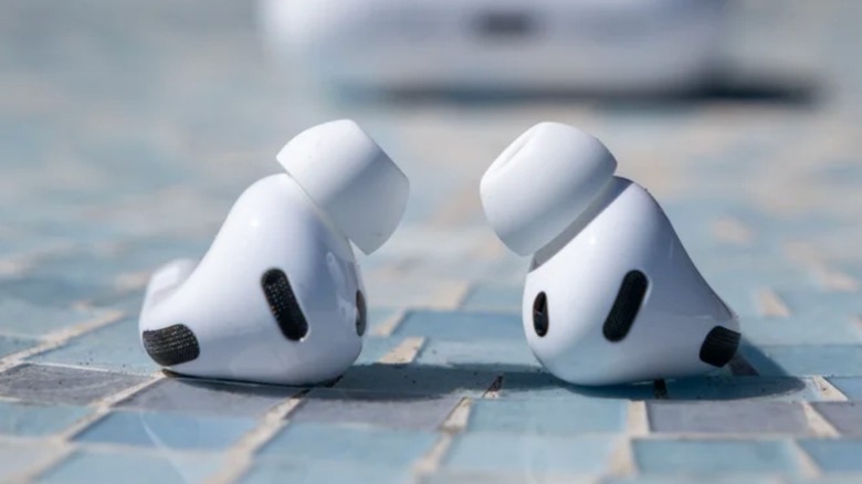 AirPods Pro 3 out of the charging case