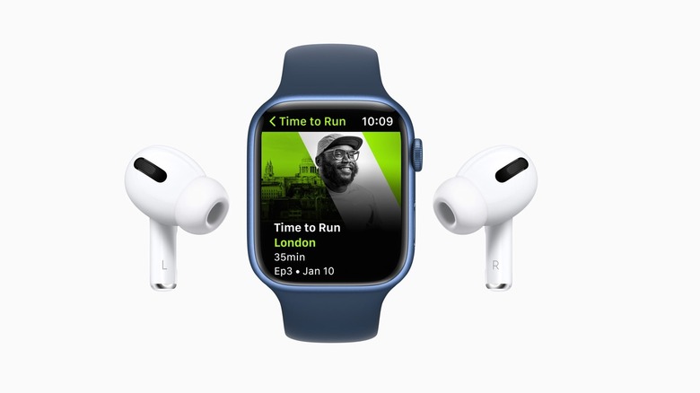 Apple Fitness+ Time to Run feature on Apple Watch