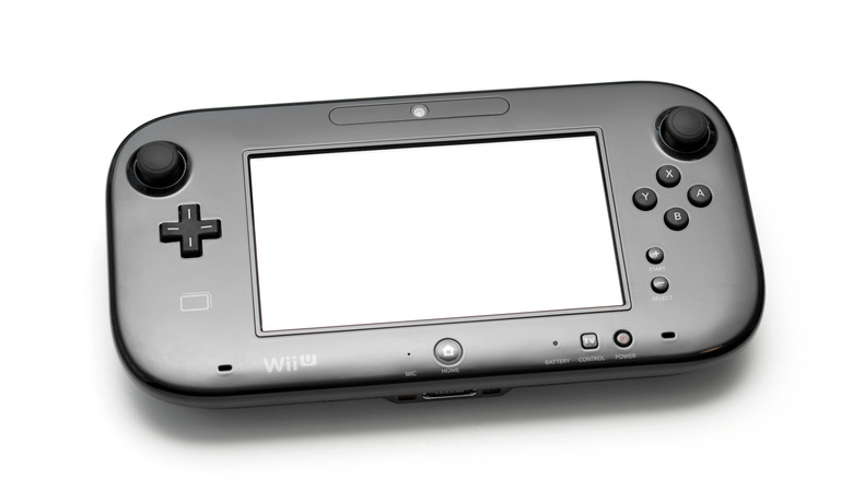 A wii u gamepad