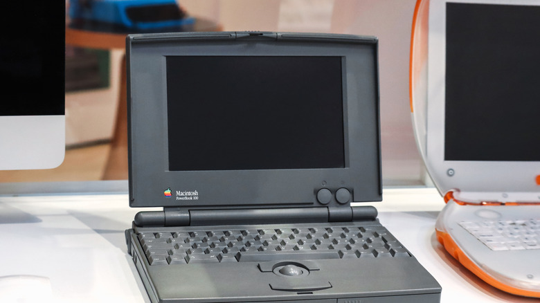 The Apple Macintosh Portable laptop debuted in 1989