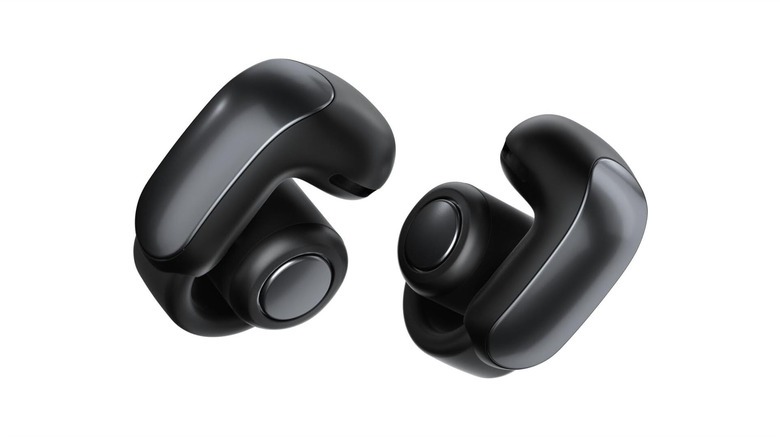 The Bose Ultra Open Earbuds against a white background
