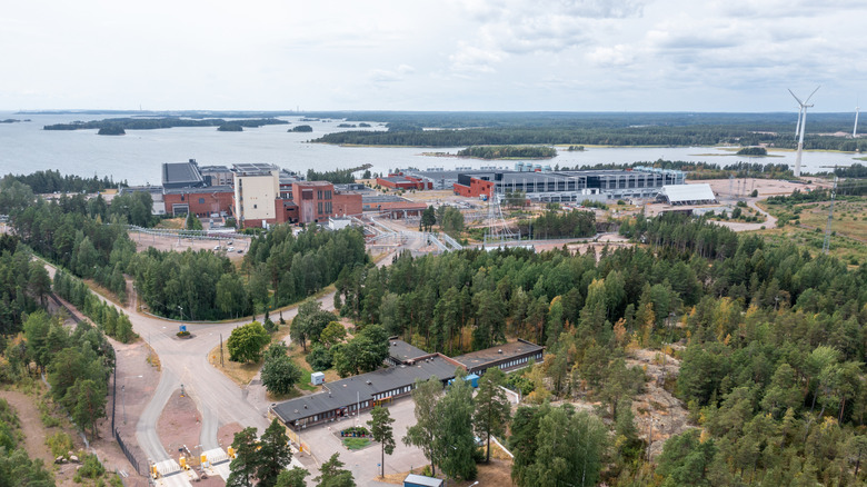 A Google data center in finland