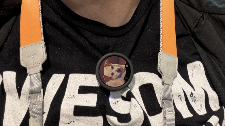 Man wearing Insta360 Mic Pro