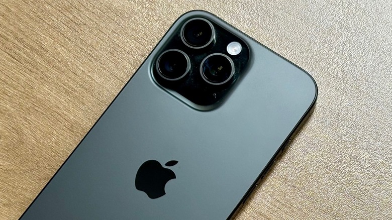 iPhone 16 Pro Max's back