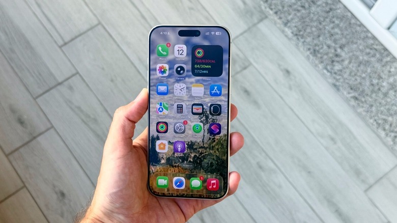 iPhone 17 Pro Max's Home Screen