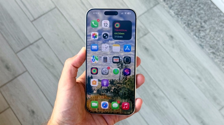 iPhone 17 Pro Max's Home Screen