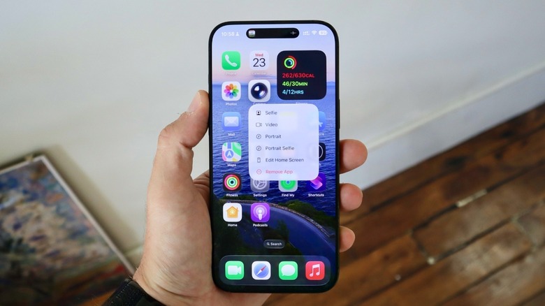 iPhone 16 Pro Max IOS 26 Pantalla de inicio