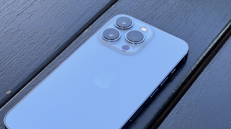 iPhone 13 Pro's back