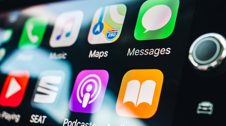 The Apple CarPlay Dashboard.