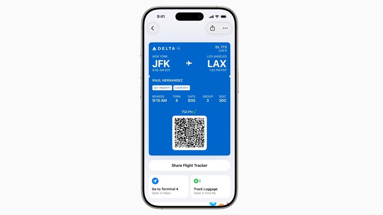 iOS 26's new boarding pass experience on Wallet app