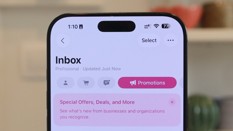 iOS 26 beta 5 botón de selección nuevo en la aplicación de correo