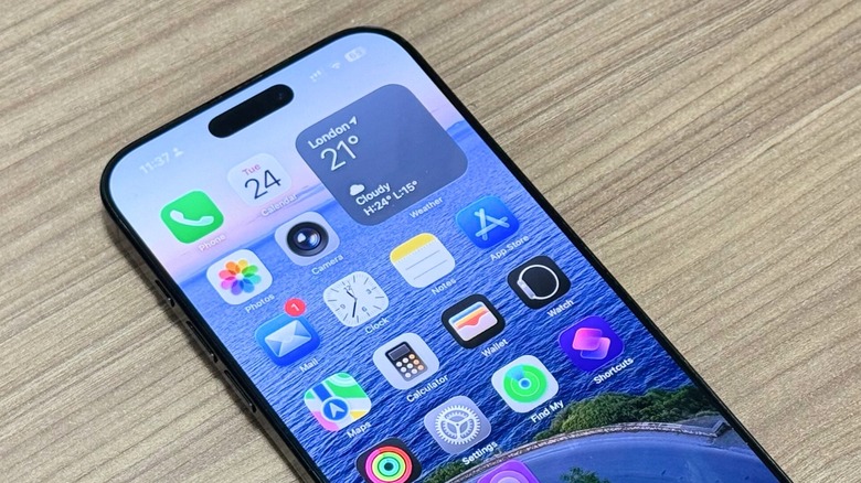 iOS 26 Home Screen