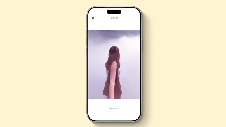 iPhone mockup with new Image Tool features on the display