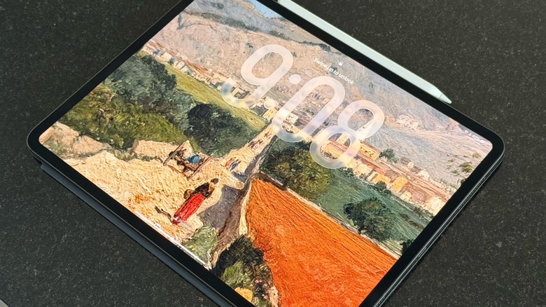 iPadoS 26.2 Lock Screen