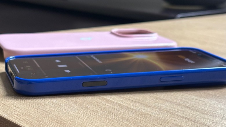 iPhone 16 Pro Beats cases in Pink and Blue options