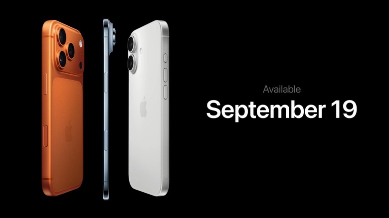 The iPhone 17 release date.