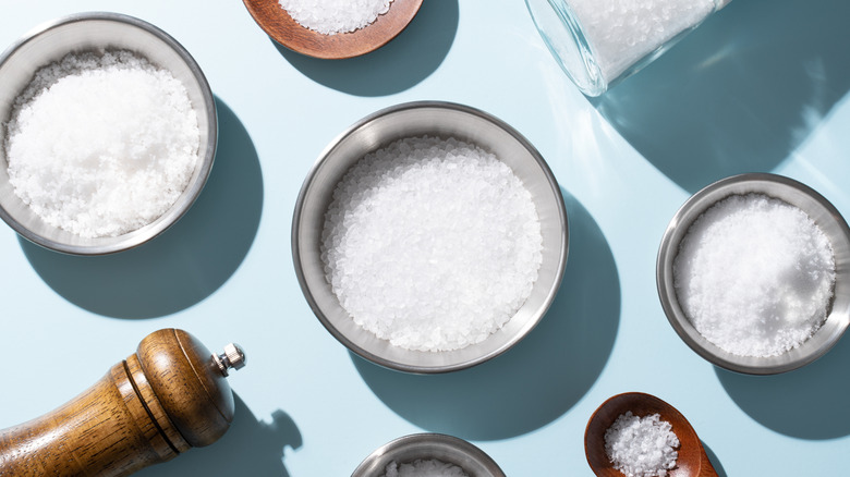pots of salt