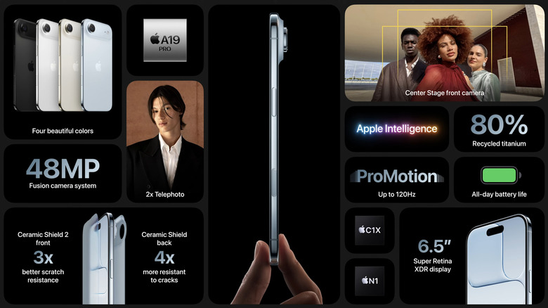 All of the new features on the iPhone Air