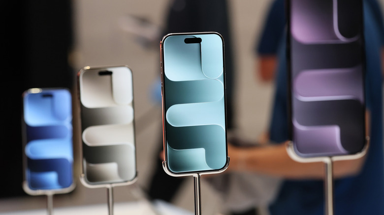 Different iPhone Air colors