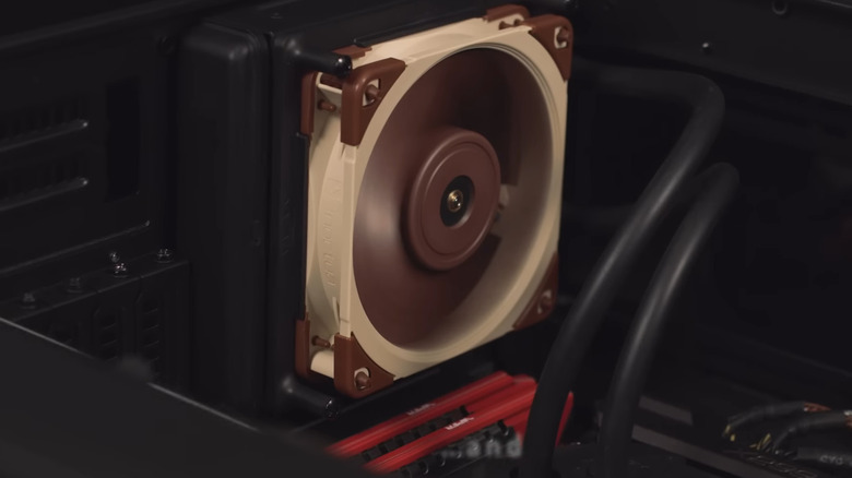 A high-grade Noctua PC fan.