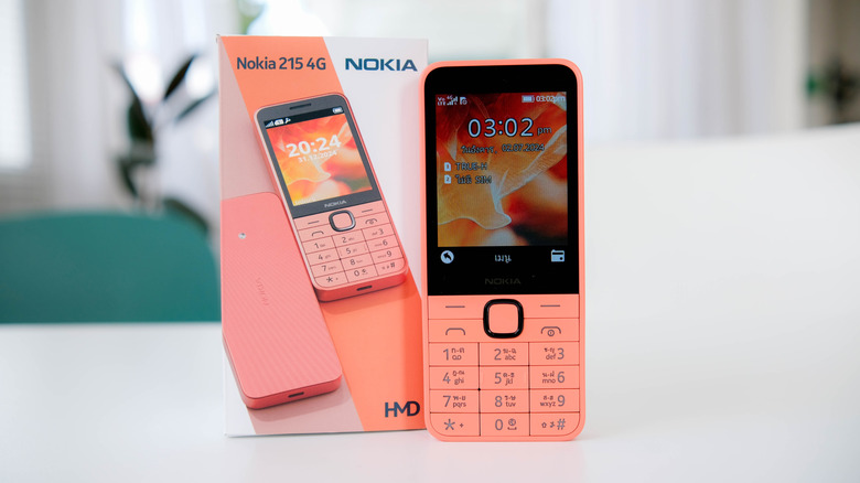 The HMD-produced Nokia 2015 4G feature phone from 2024.