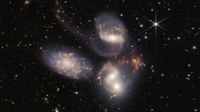 Stephan's quintet image from James Webb Space Telescope