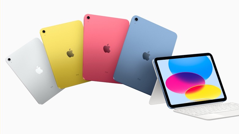 Apple's promotional image highlighting the iPad 10