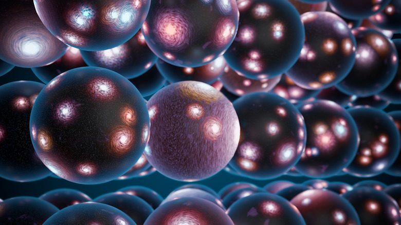 Illustration of multiple universes next to each other