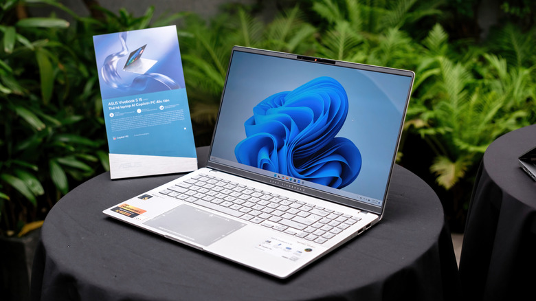 A laptop running Windows 11 operating system.