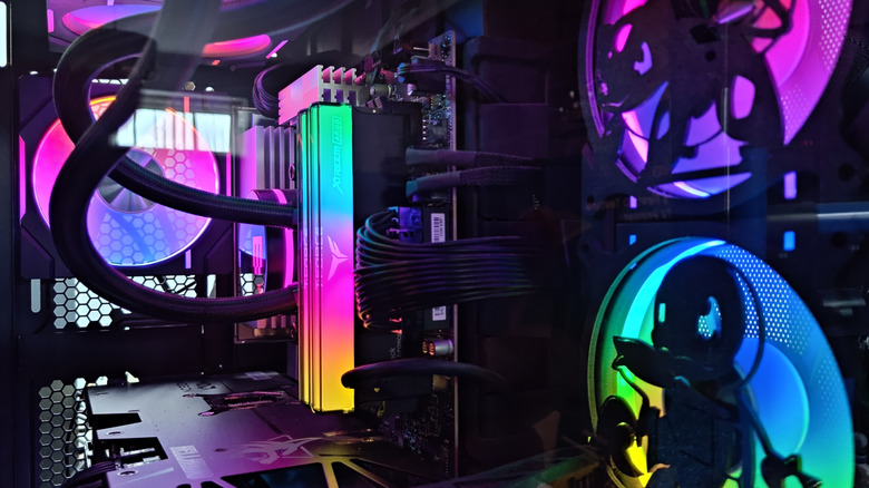 Modified MainGear Rush gaming PC with Pokemon fan covers