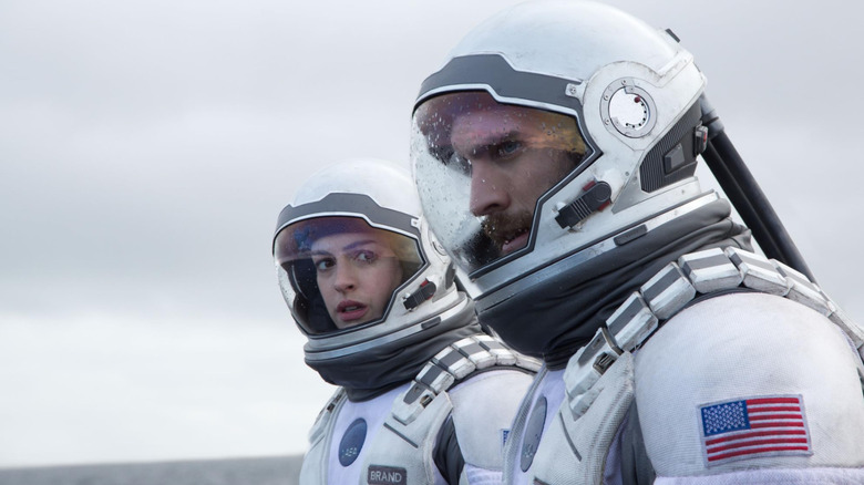 Anne Hathaway and Wes Bentley in "Interstellar"