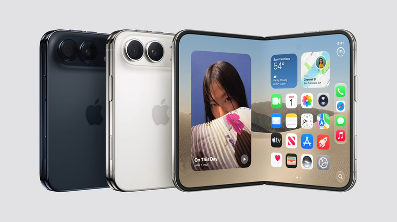 iPhone Duo folded and unfolded in all colors