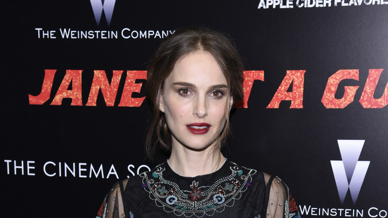 Natalie Portman at the premier of "Jane Got a Gun"