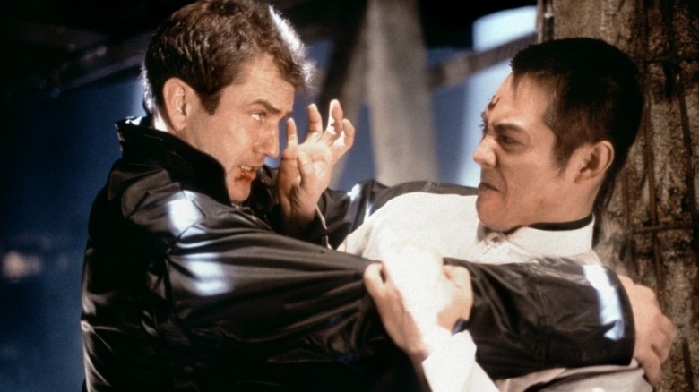 Riggs and Ku fighting in Lethal Weapon 4