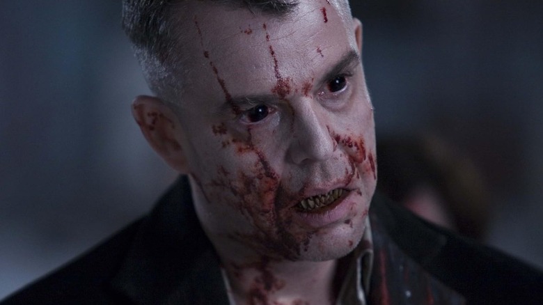 Marlow (Danny Huston) covered in blood in 30 Days of Night