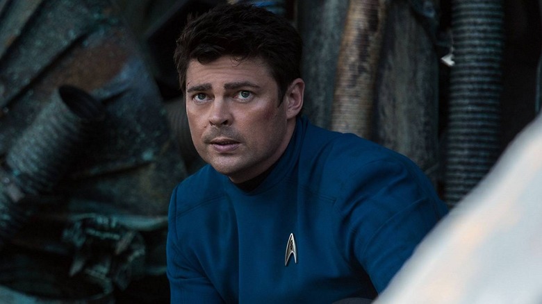 Karl Urban as Dr Henry "Bones" McCoy in Star Trek: Beyond
