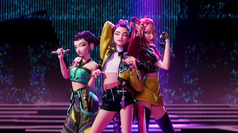 Screenshot from KPop Demon Hunters.