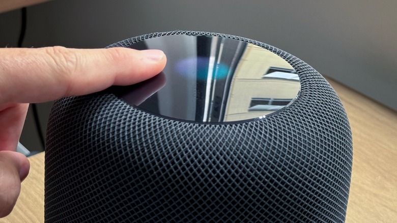 Activating Siri on a first-generation HomePod