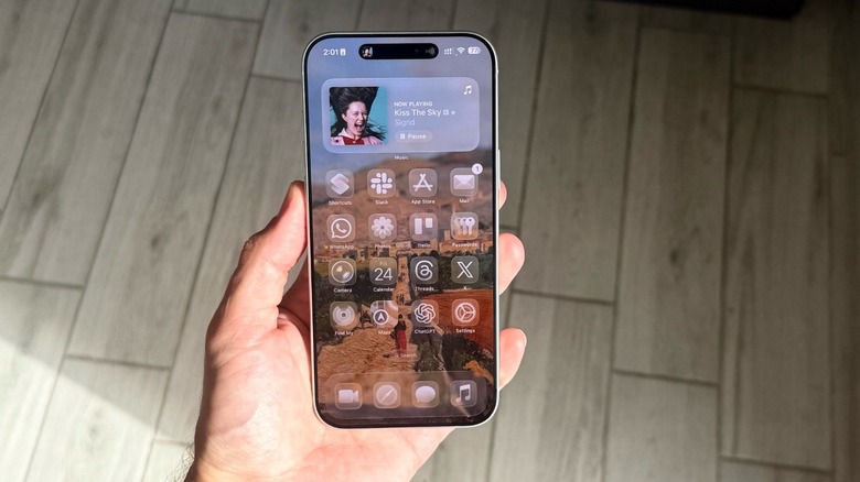 iPhone 17 Pro Max's Home Screen