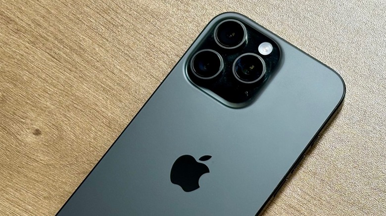 iPhone 16 Pro Max's back